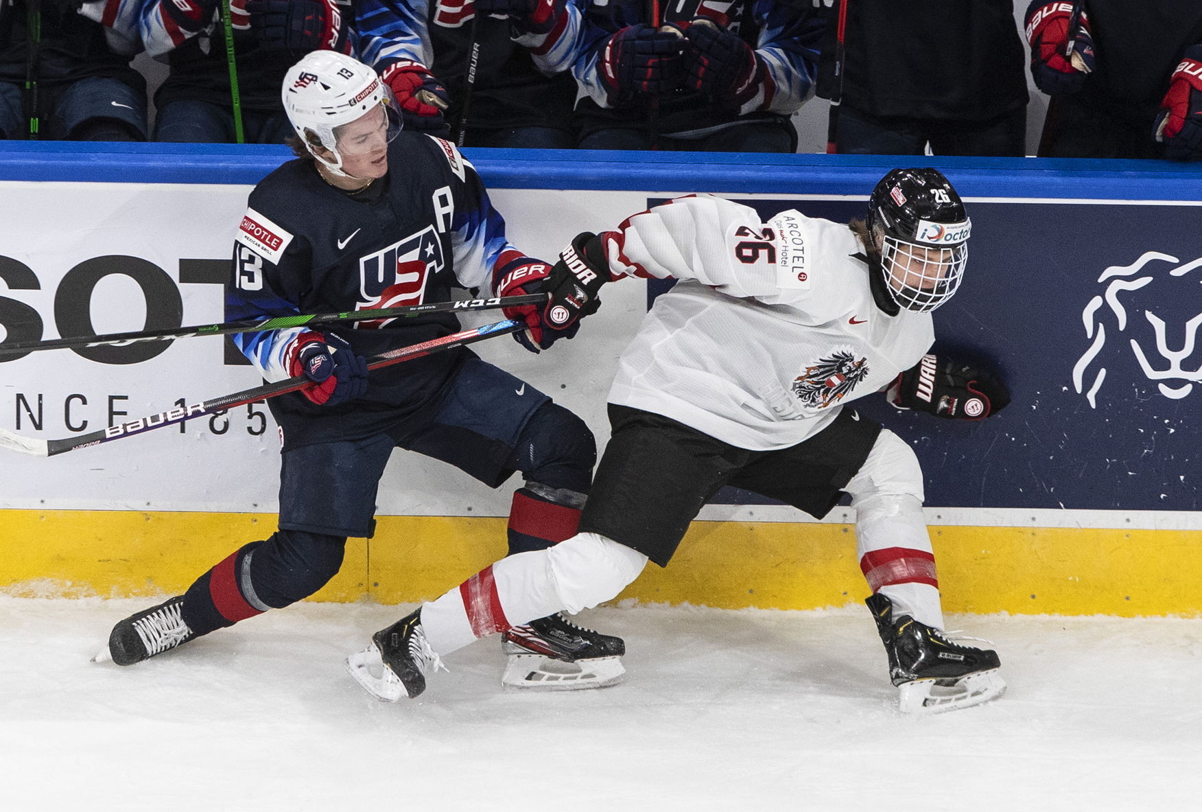 World Junior Austria USA Hockey